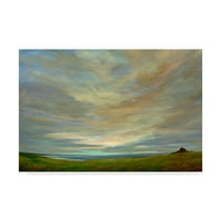 Védjegy Szépművészeti „Coastal Sky” vászon művészete: Sheila Finch