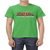A Zelda és a Big Férfi rövid ujjú grafikus pólók legendája, S-3X méretű