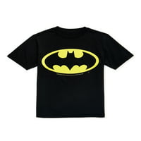 Batman Boys logó póló rövid ujjú, 4-18 méretű
