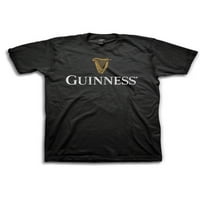 Férfi Guinness sör klasszikus logó grafikus póló