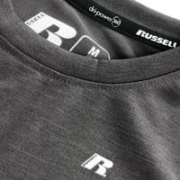 Russell Boys Fresh Force atlétikai hosszú ujjú újrahasznosított pólók, 2-csomag, méretek 4- és Husky