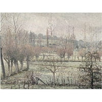 Védjegy képzőművészet SNw hatás Eragny-ban, 1894 Camille Pissarro Vászonművészete