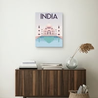 Remekmű Művészeti Galéria India városok Canvas Art Print, 22 28