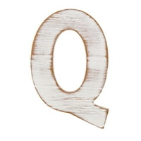 A felszínen rusztikus q betű, mindegyik