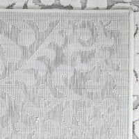 A Texas House Bluebonnets virágos beltéri szőnyeg, természetes szürke, 1'11 3 '