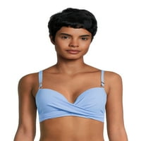 Catherine Malandrino Női Twist Bikini Top, S-XL méretű