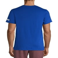 Férfi Fortnite láma szivárványos rács grafikus póló