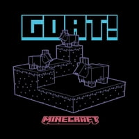 Minecraft Boys Cliff Goats grafikus rövid ujjú pólók, 2-csomag, méret 4-18