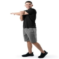 Atlétikai művek férfi fő teljesítménye aktív mez póló, S-3XL méretű